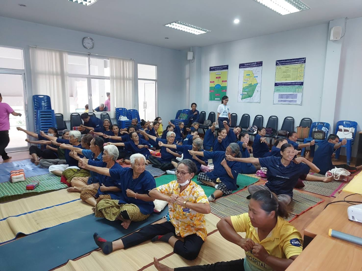 โครงการส่งเสริมสุขภาพกาย สุขภาพจิต ของผู้สูงอายุเทศบาลตำบลโนนสุวรรณหรือโรงเรียนผู้สูงอายุ ประจำปี พ.ศ 2567