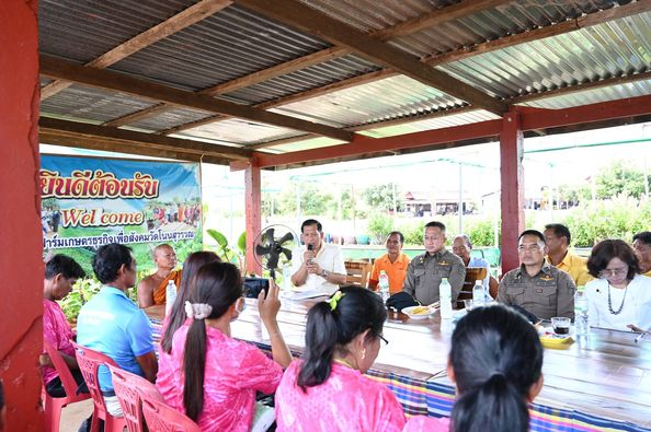 นักเรียนผู้สูงอายุ ต้อนรับคณะผู้สูงอายุจากจังหวัดขอนแก่น